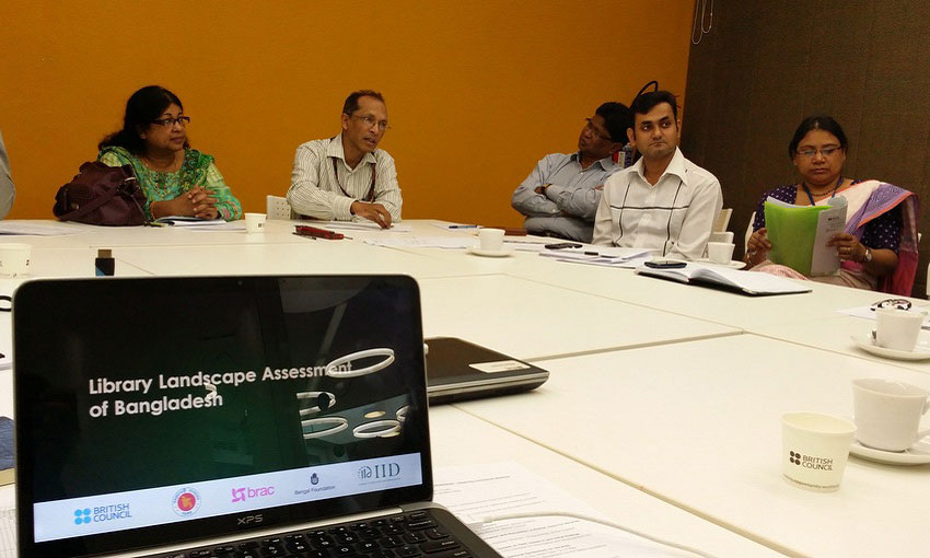 Meeting held with Steering Committee of “Library Landscape Assessment of Bangladesh”